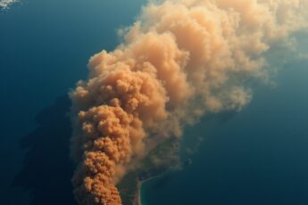 Самая безжизненная пустыня Земли каждый год спасает самый пышный лес планеты — и спутник NASA вычислил это до последней тонны
