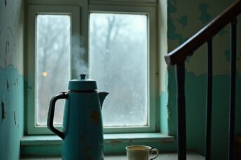 Каждое утро в подъезде на подоконнике стоял горячий термос. Кто его ставит, не знал никто