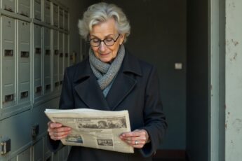Сорок лет в её ящик опускали газету, которую она не выписывала. Каждую субботу, без единой записки