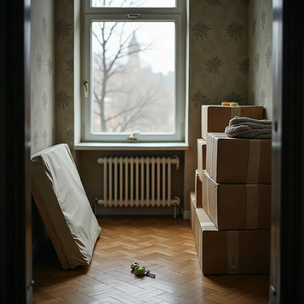 Хозяйка не дала квартирантке ни одного лишнего дня, и первого числа у подъезда уже стояла «Газель» новых жильцов. Квартирантка сидела на коробках, а хозяйка при всех сказала, куда она с ними поедет